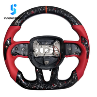 Volant en fibre de carbone forgé sur mesure pour Dodge Charger Scat Pack Rt Challenger Durango Hellcat SRT8 Accessoires
