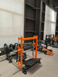 Machine d'entraînement MND Fitness pour la <span class=keywords><strong>musculation</strong></span> des fessiers, style moderne, à charge libre, pour salle de sport commerciale - Product Image 4