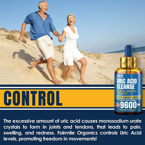 OEM Gouttes liquides nettoyantes à l'acide urique Suppléments Santé rénale Confort articulaire et désintoxication Acide urique liquide de soutien pour adultes - Product Image 6