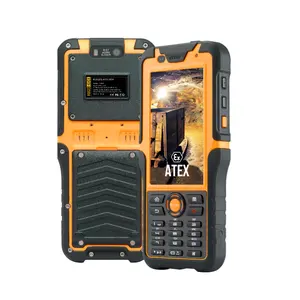 OEM S50EX Gsm 3g4g Android 500 nit 5000mAh atex mobile phone Camera Barcode Scanner Activate biometric pda data collector