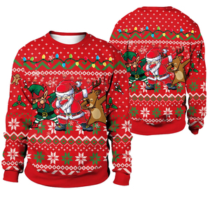 Sudadera Polar De Navidad Para Hombre Y Mujer - Estampado 3D, Capucha, Pareja, Ideal Para Fiestas Y Regalo