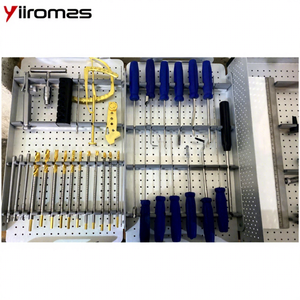 Juego de Instrumentos Quirúrgicos Betenza para Reconstrucción de LCA/LCP, Herramientas Quirúrgicas Ortopédicas Manuales, Acero Inoxidable Alemán, 45 Piezas Completas - Product Image 1