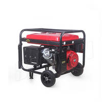 Générateur d'essence à démarrage électrique portable BISON (CHINE) 5KW 6KW 7KW 8KW 9KW 10KW triphasé pour le camping et l'usage domestique