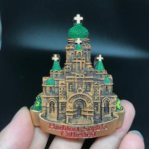 Imán de Resina Personalizado con Forma de Monumento, Recuerdo 3D de Iglesia o Castillo para Europa y EE. UU., Regalo Turístico, ODM, OEM - Product Image 3