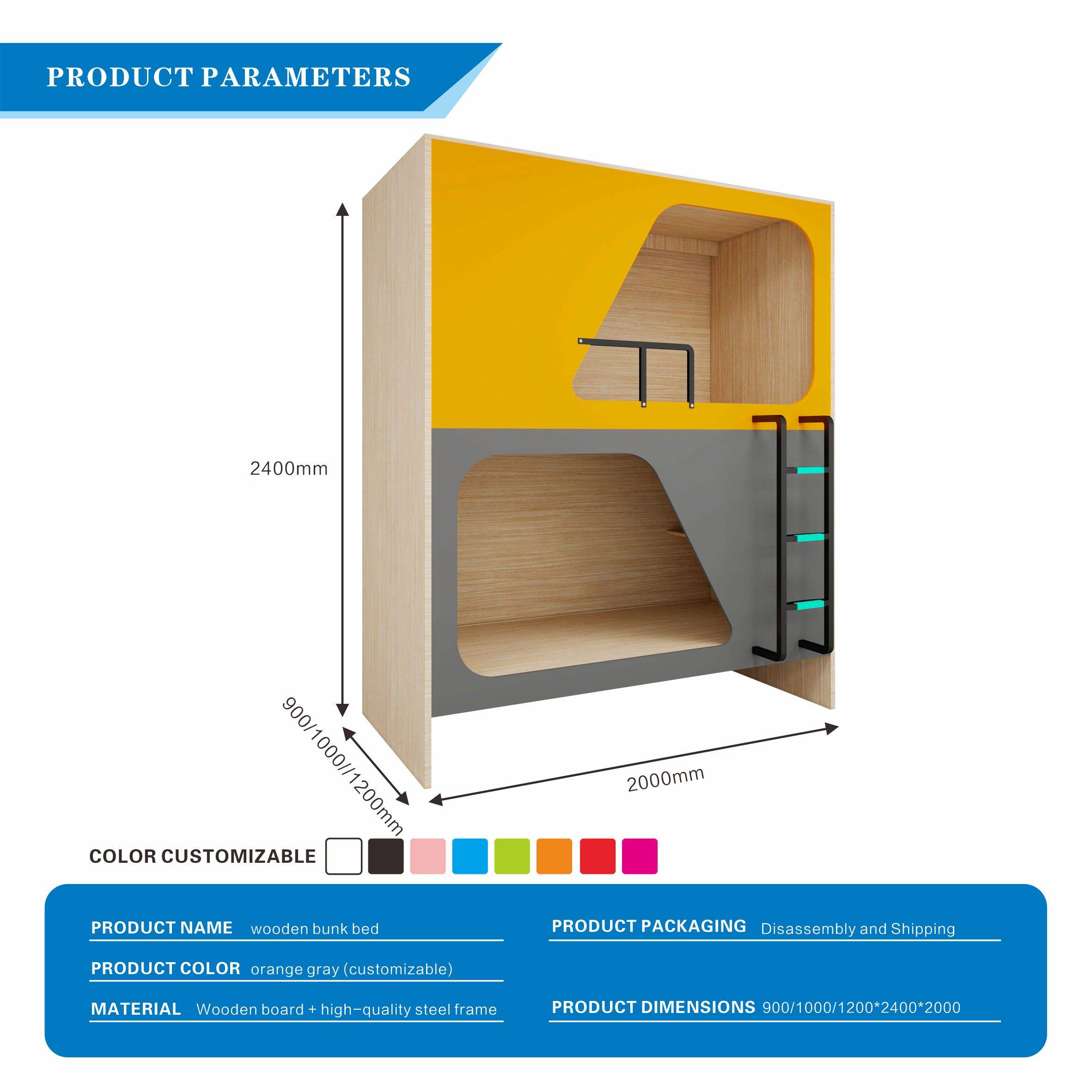 Personalizable en cualquier estilo y color