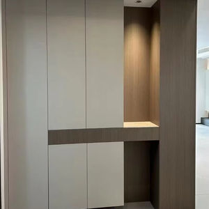 מותאם אישית מדפי נעל עץ לדירות ולמשקי בית ארונות נעליים יפים entryway - Product Image 5