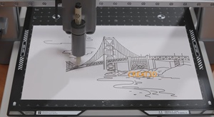 Imprimante 3D A2L multicolore haute vitesse avec nivellement automatique, grande taille 330*320*325mm, FDM rapide pour laboratoire A2L - Product Image 4