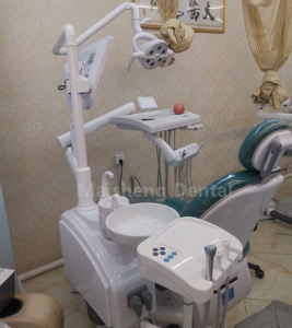 عالية الجودة أفضل الصين رخيصة كرسي طبيب أسنان مع مصباح ليد للاسنان عيادة <span class=keywords><strong>gnatus</strong></span> الأسنان وحدة - Product Image 3