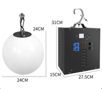 Système de boule lumineuse cinétique 3D professionnelle RGB DMX512, 2-9 m, mouvement vertical, LED, pour DJ, scènes, bars, théâtres