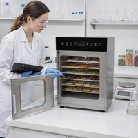 220V Commerciële Fruit- en Groentedroger Voedseldehydrator Machine voor Fabriek, Bulkdroging en Groothandelsgebruik