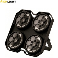 Projecteur LED Pixel Blanc Chaud/Froid 4x50W 4 Yeux COB Wash pour Public, Théâtre, Studio, Scène, 400W, pour Spectacles