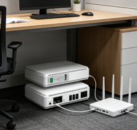Mini DC UPS Sri Lanka Router Modem Baterai Cadangan 21W Grosir Pabrik Pesanan Massal