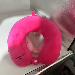 Almohada de Viaje Acolchada en Forma de U, Plegable, Portátil y Cómoda, Ideal para Avión, Hogar y Oficina - Product Image 4