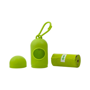 Bolsas de basura de plástico compostables Bolsa de embalaje de residuos de caca de perro perfumada - Product Image 3