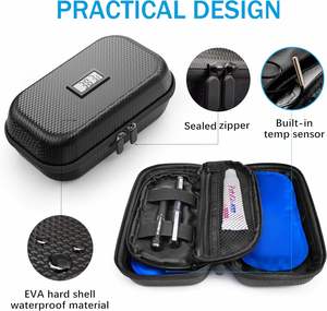 Estuche Refrigerado para Insulina EVA con Cierre, Gran Capacidad, Caja de Almacenamiento de Accesorios Esenciales para la Diabetes, Mantiene los Suministros Seguros - Product Image 5
