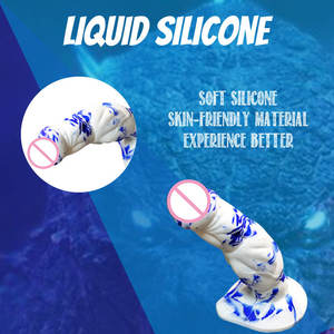 SEXBAY الأمازون أفضل بائع لعبة الجنس تخصيص قضبان اصطناعية الوحش الحيوان القضيب اللعب الغريبة دسار مصممة خصيصا دسار خاص - Product Image 3