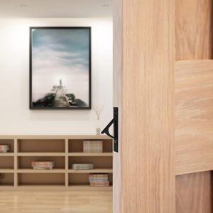 Design personalizzato porta porta tasca tirare <span class=keywords><strong>Hardware</strong></span> eleganti maniglie con bordo nascosto per una soluzione di porta finestra di facile accesso - Product Image 5