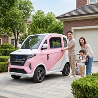 Nouvelle voiture électrique portable EEC, berline mini, propulsion arrière, 50 kW, manuelle, simple transmission, sièges légers, caméra métallique, sans permis de conduire