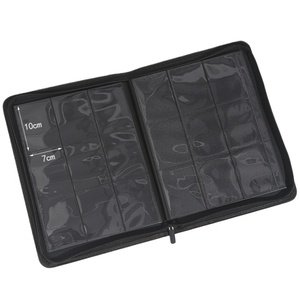 Álbum de Fotos de Cuero PU Personalizado con Logotipo, Portátil y Extraíble, para Tarjetas de Juego de Béisbol, Carpeta para Tarjetas Coleccionables con Protectores - Product Image 5