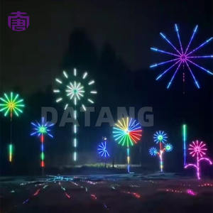 Gorgeous Outdoor IP65 Waterproof Customizable Color <b>LED</b> Firework <b>Tree</b> <b>Light</b> for Landscape and Event Decorations - Product Image 3