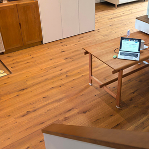 Pavimento in Legno Ingegnerizzato di Rovere Europeo Spessore 3/4'' Plancia Larga Rustica Design Durevole per Interni Domestici - Product Image 2