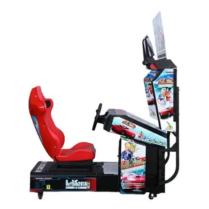 Professional Manufacture New Design 32-inch HD Racing Game Machine Playground Adult Competition Racing Game Machine