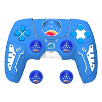 Vente flash, étui en silicone pour manette PS5, résistant à la transpiration, thème de jeu PS5, haute qualité, pressage à chaud, accessoire pour manette de jeu PS5