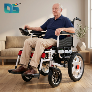 Électrique vieux fauteuil roulant d'utilisation/Électrique réglable repose-pieds fauteuil roulant manuel DS-6001N - Product Image 1