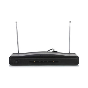 Karaoké <span class=keywords><strong>pas</strong></span> <span class=keywords><strong>cher</strong></span> <span class=keywords><strong>VHF</strong></span> 2 microphones sans fil - Product Image 2