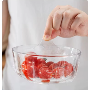 <span class=keywords><strong>Film</strong></span> alimentaire jetable <span class=keywords><strong>à</strong></span> glissière, qualité alimentaire, anti-poussière, transparent, pour la cuisine, <span class=keywords><strong>film</strong></span> plastique pour repas, vente en gros - Product Image 5