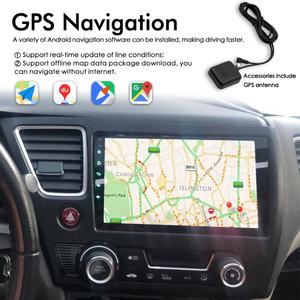 Autoradio Android 13 avec commande vocale IA, 8 Go + 128 Go, CarPlay sans fil, pour Honda Civic 9 2013-2016 ÉDITION US, lecteur multimédia vidéo - Product Image 2