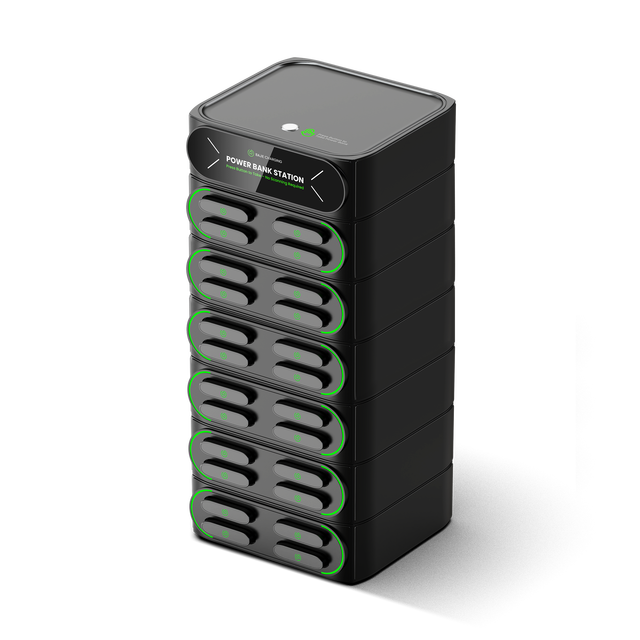 2025 Trending Mobile Phone Powerbank Charge Station 6000 Mah Stackable with Button Shared Power Bank Sharing Station for Outdoor