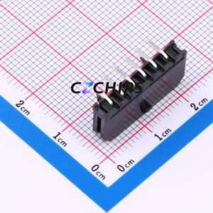 43650-6AWS Wire-to-Board Pin Header Bent Lead Through Hole,P=3mm Connector 1x6P 3mm Right Angle Insert 6P - Product Image 2