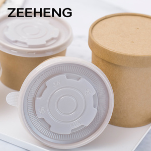 Di grado alimentare kraft di carta <span class=keywords><strong>usa</strong></span> <span class=keywords><strong>e</strong></span> <span class=keywords><strong>getta</strong></span> da forno ciotola di carta marrone mestiere di carta ciotola - Product Image 4