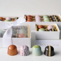 Boîte à biscuits pour cadeau de Noël Offre Spéciale boule de chocolat boîte d'emballage de bonbons personnalisés