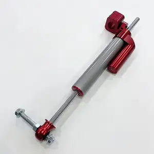 JL 4X4, беговой пастух, 4-дюймовый приподнятый красный рулевой амортизатор, 2,5 диаметр трубы