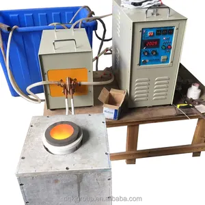 Hot sale gold smelting induction melting tilting furnace