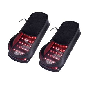 도매 NQK NQK-90 TPU USB 레드 적외선 라이트 테라피 풋 슈즈 휴대용 타이머 고출력 웨어러블 피로 완화 건강 기기 - Product Image 4