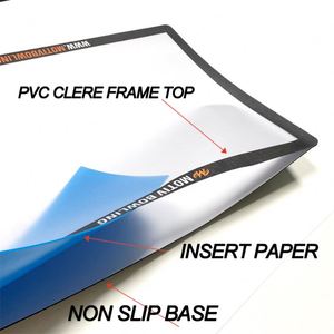ผู้ผลิตแผ่นรองพื้นโฆษณาแบบสั่งทำขนาดพิเศษจาก PVC สำหรับวางบนเคาน์เตอร์หรือหน้าต่าง พร้อมพิมพ์ภาพสีเต็มรูปแบบ ประสบการณ์ 15 ปี - Product Image 4
