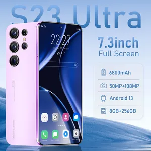 S23 Ultra Pro Telefono 3g Y 4g定制智能手机制造商移动安卓13低价智能手机5g Prix Envio免费