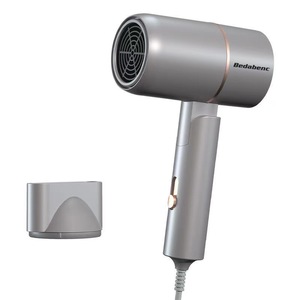 <span class=keywords><strong>Secador</strong></span> de Pelo Doméstico Personalizable de Baja Potencia, 3 Velocidades, Portátil, Plegable, con Luz Azul - Product Image 1