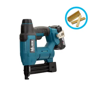 HENGLAI Stok Tersedia!!! Max Panjang Kuku 8 Gauge Merk Kuku 10 Sampai 30Mm Kuat Tanpa Kabel Listrik Beton Nail Gun