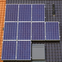 Panneau solaire monocristallin, panneaux solaires bifaciaux, panneau photovoltaïque 580w, haute puissance