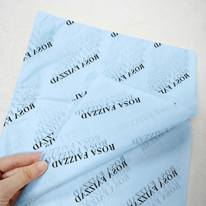Papier de soie recyclable 30g mat avec estampage à chaud, papier de soie brillant 40g pour impression offset, papier cadeau coloré pour les fêtes - Product Image 2