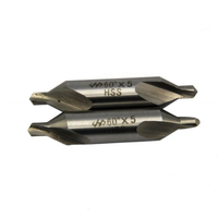 Foret de centrage en carbure de tungstène 5 mm Koves – Haute performance de coupe et durée de vie prolongée – Ensemble combiné foret et fraise à sertir