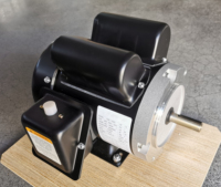 Moteur électrique WAYLEAD série TEFC monophasé 1,1 kW 1,5 CV 115/230 V 60 Hz à bride C 3500 tr/min asynchrone CA Garantie 12 mois