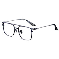 Montures de lunettes optiques carrées classiques rétro unisexes en titane pur à 100% Lunettes de vue pour hommes et femmes Cadre de lunettes