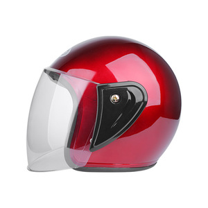 Casco de Motocicleta Eléctrico al por Mayor, Medio Casco para Hombre y Mujer, Equipo de Protección para las Cuatro Estaciones, Cascos Para <span class=keywords><strong>Moto</strong></span> - Product Image 5