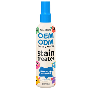 OEM ODM فوضوي آكلى البقع بخاخ علاج 4 أونصة مستلزمات حديثي الولادة والرضع لا تنظيف جاف الشحوم القهوة من الغسيل - Product Image 4
