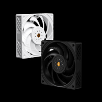 Nouveau dernier ventilateur de refroidissement PC noir 120mm ARGB ventilateur de châssis d'ordinateur ventilateur de refroidissement silencieux pour accessoire de boîtier d'ordinateur CPU